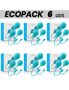 ECOPACK 6 VIENETŲ - INTENSE KEGELIO KAMUOLIUKŲ RINKINYS KENDALL BLUE