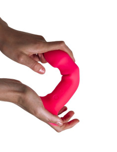ADRIEN LASTIC - HITSENS VIBE 2 SILICONE DILDO PINK 2