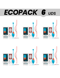 ECOPACK 6 VIENETAI - WEARWATCH EGG NUOTOLINIO VALDYMO TECHNOLOGIJA WATCHME MĖLYNA - ROŽINIS