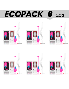 ECOPACK 6 VIENETAI - WEARWATCH EGG NUOTOLINIO VALDYMO TECHNOLOGIJA WATCHME FUKSIJOS SPALVA - SNOW