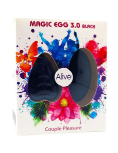 ALIVE - MAGIC EGG 3.0 VIBRATING EGG REMOTE CONTROL BLACK 2