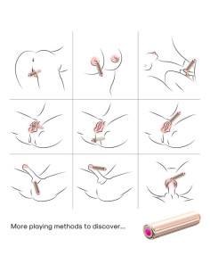 ARMONY - WARHEAD VIBRATOR BULLET GOLDEN 2 CM x 8.8 CM 2