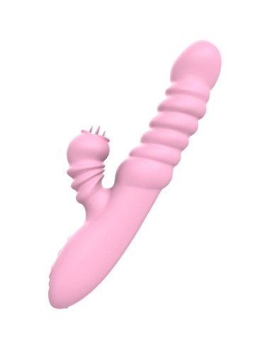 ARMONY - VIBRATOR MULTIFUNCTION WITH STIMULATING TONGUE HEAT EFFECT PINK