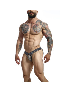 MOB - DNGEON SNAP JOCKSTRAP GRAY ONE SIZE 2