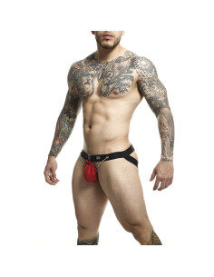 MOB - DNGEON RED JOCKSTRAP WITH CHAINS ONE SIZE 2