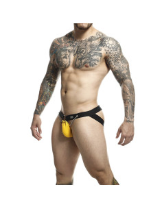 MOB - DNGEON YELLOW JOCKSTRAP WITH CHAINS ONE SIZE 2