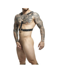 MOB - DNGEON SILVER HARNESS WITH CHAINS ONE SIZE 2