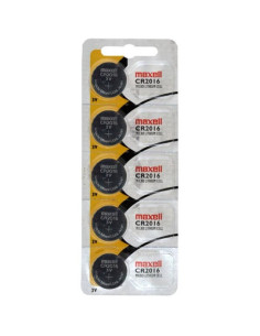 MAXELL - CR2016 3V LITHIUM BUTTON CELL BLISTER5