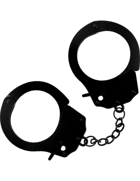 DARKNESS - METAL HANDCUFFS FOR BLACK HANDS