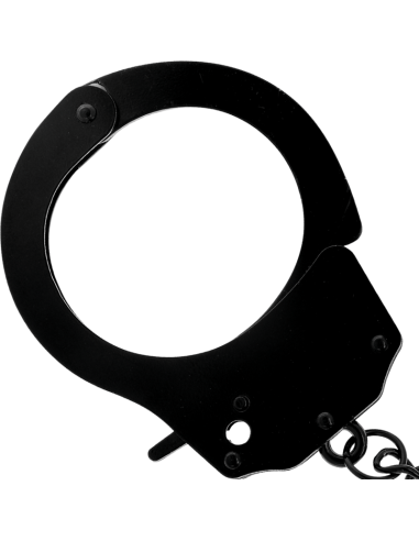 DARKNESS - METAL HANDCUFFS FOR BLACK HANDS