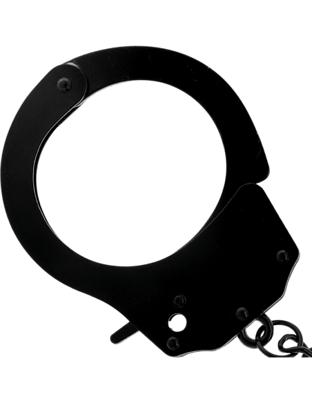 DARKNESS - METAL HANDCUFFS FOR BLACK HANDS