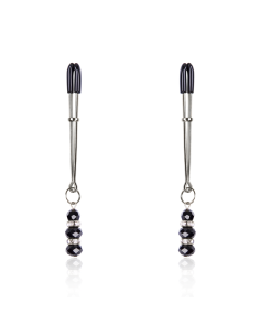 OHMAMA FETISH - NIPPLE Clamps WITH CRYSTAL STONES 2