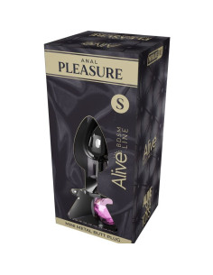 ALIVE - ANAL PLEASURE MINI PLUG METAL PINK SIZE S 2