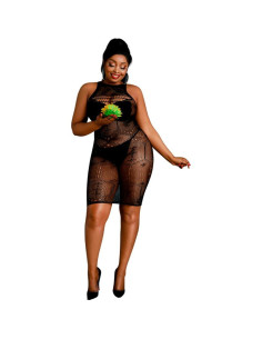 MOONLIGHT - MODEL 6 DRESS BLACK PLUS SIZE 2