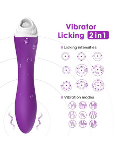 ARMONY - FAIRYLAND LICKING VIBRATING CLIT and VIBRATOR PURPLE 2