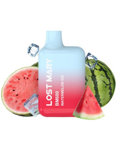 LOST MARY - (EXHIBITOR PROFESSIONAL PACK -10 UNITS) BM600 NICOTINE VAPER 2 DISPOSABLE WATERMELON ICE 2