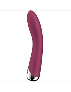 SATISFYER – besisukantis vibratorius 1 G-SPOT raudonas 2