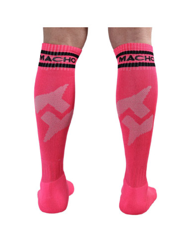 MACHO - LONG SOCKS ONE SIZE PINK