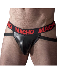 MACHO - MX25RC JOCK RED LEATHER S