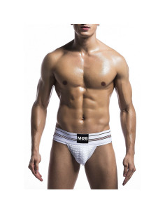 MOB - CLASSIC WHITE THONG SIZE L