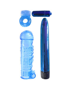 CLASSIX - ULTIMATE PLEASURE COUPLES KIT AZUL