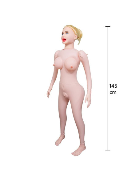 HIDDEN DESIRE - LUSTY LOLA INFLATABLE DOLL 145 CM