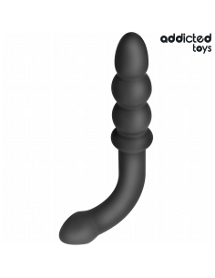 ADDICTED TOYS - DOUBLE ANAL MASSAGER SILICONE 16.5 CM