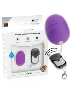 ONLINE - REMOTE CONTROL VIBRATING EGG S PURPLE 2