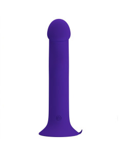 PRETTY LOVE - MURRAY YOUTH VIBRATING DILDO and RECHARGEABLE VIOLET