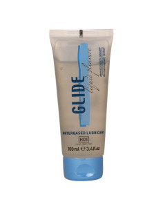 HOT - GLIDE LIQUID PLEASURE VANDENS PAGRINDU LUBRIKANTAS 100 ML