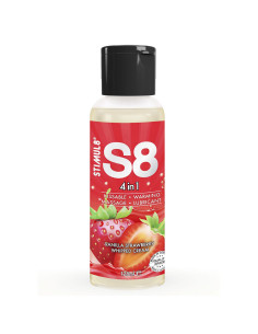 STIMUL8 - S8 4 IN 1 STRAWBERRY DESSERT LUBRICANT 125 ML