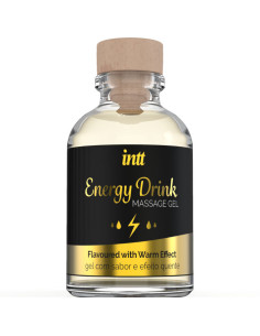 INTT MASSAGE and ORAL SEX - MASSAGE GEL WITH FLAVORED ENERGY CA DRINK AND HEATING EFFECT