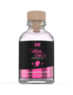 INTT MASSAGE and ORAL SEX - MASSAGE GEL WITH COTTON CANDY FLAVOR AND HEATING EFFECT