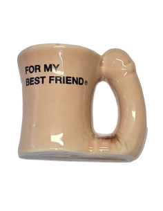 DIABLO PICANTE – CERAMIC MUG MAGNET WITH PENIS HANDLE “FOR MY BEST FRIEND”