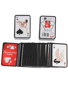 SECRETPLAY - POCKET KAMASUTRA PLAYING CARDS (ES-EN-PT-IT-FR-DE)