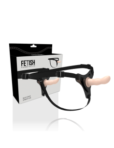 FETISH SUBMISSIVE HARNESS - FLESH SILICONE G-SPOT 12.5 CM 2