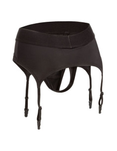 CALEXOTICS - BOUNDLESS THONG WITH GARTER L-XL