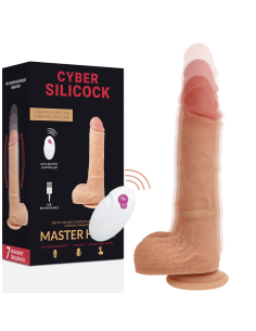 CYBER SILICOCK - NUOTOLINIO VALDYMO REALISTIŠKAS MASTER HUCK 20,9 CM -O- 4 CM