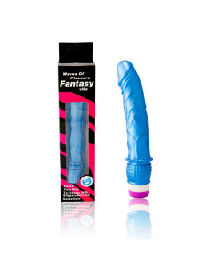BAILE - WAVES OF PLEASURE VIBRATOR 23 CM BLUE 2
