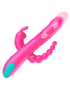 HAPPY LOKY - DONALD TRIPLE STIMULATION: ANAL, G-SPOT and CLITORAL WATCHME WIRELESS TECHNOLOGY COMPATIBLE 2