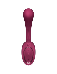 SATISFYER - G FOR GODDESS 2 RABBIT VIBRATOR BOTTLE BORDEAUX 2