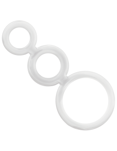 ADDICTED TOYS - RINGS SET FOR PENIS TRANSPARENT