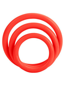 CALEXOTICS - TRI-RINGS SET RED