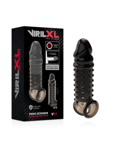 VIRILXL - PENIS EXTENSION AND SHEATH V11 BLACK 2