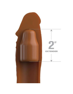 FANTASY X- TENSIONS - PIPEDREAMS SLEEVE 20,32 CM 5,00 CM INCH PLUG CARAMEL 2