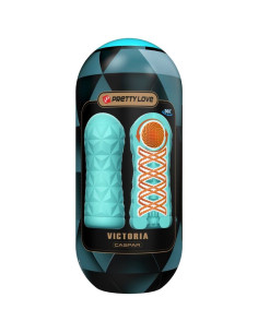 PRETTY LOVE - VICTORIA CASPAR MASTURBATOR AQUA GREEN