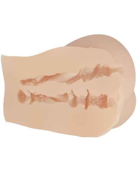 CRAZY BULL - REALISTINIS VAGINOS IR IŠANGINĖS ŽIEDO EMILIA VIBRATORIUS RANKŠTELIS