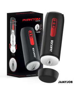 JAMYJOB - PHANTOM automatinis vaginos masturbatorius su 5 siurbimo ir stūmimo režimais 2