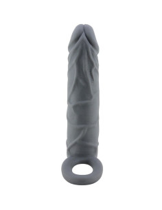 PRETTY LOVE - REALISTIC SKIN PENIS SLEEVE DARK GREY
