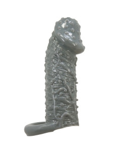 PRETTY LOVE - REALISTIC PENIS ENLARGER AND DELAY SLEEVE MODEL 2 GREY 2